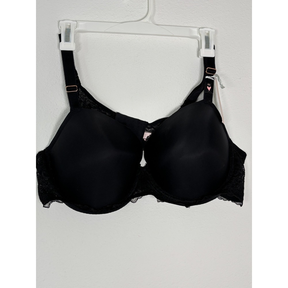 Victoria's Secret Body by Victoria‎ Demi Double Bra Black Lace 44C C100 NEW